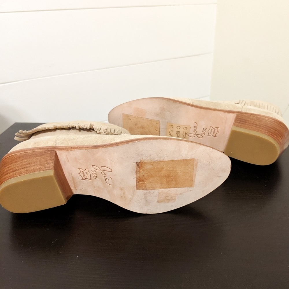 NIB Joie Makena Suede Fringe Bootie - Picture 3 of 3